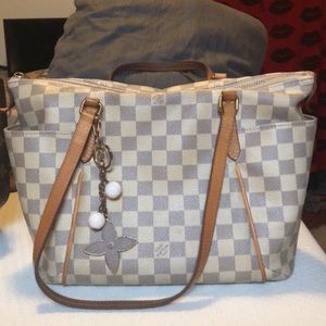 LV bag and key chain